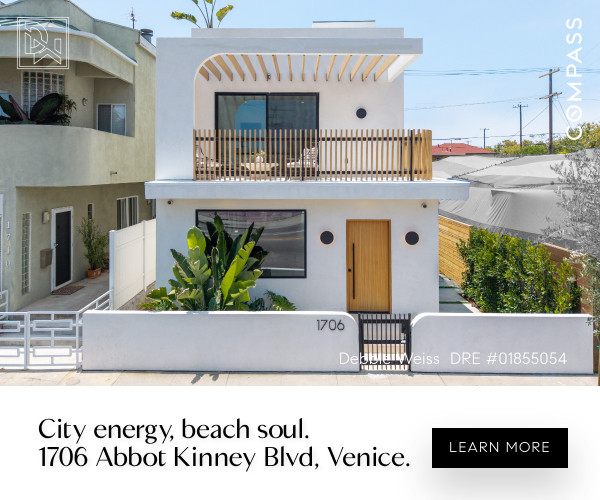 City energy, beach soul. 1706 Abbot Kinney Blvd, Venice